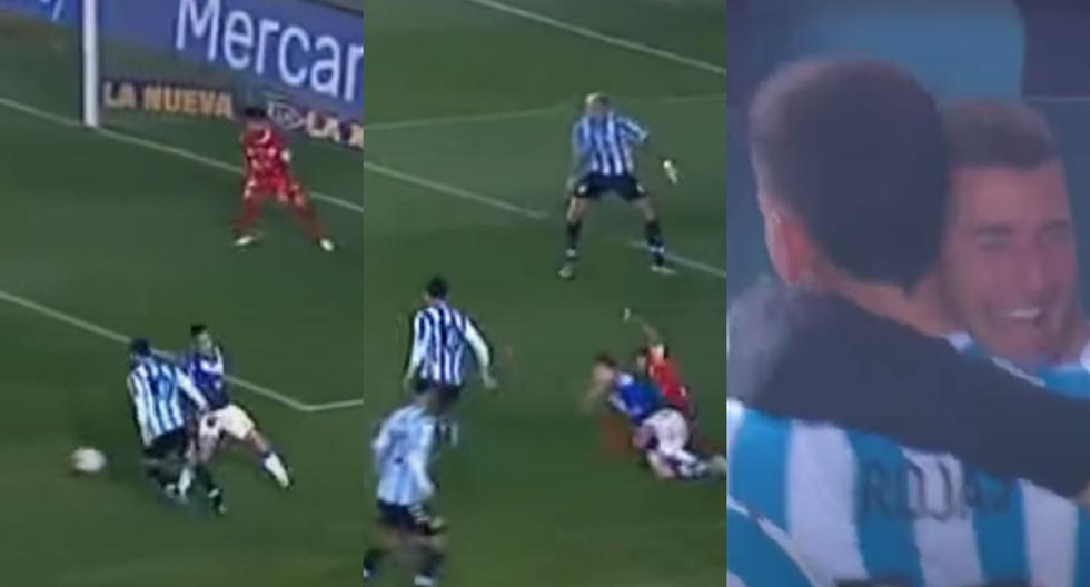 Matías Rojas se lució con un golazo en el triunfo de Racing sobre Vélez Sarsfield 