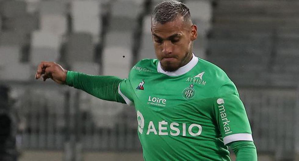 Miguel Trauco volvió a jugar con Saint-Étienne luego de tres meses