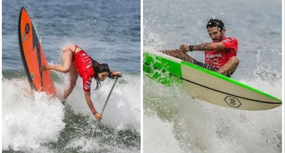 Lucharán por la de oro: Vania Torres y Tamil Martino clasificaron a la final de SUP de los Panamericanos de Surf