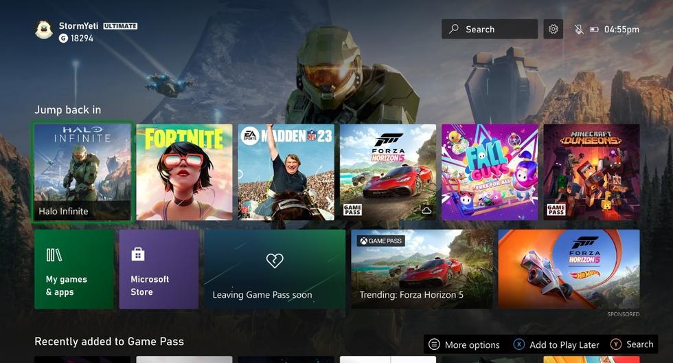 Microsoft inicia las pruebas de la nueva interfaz de Xbox