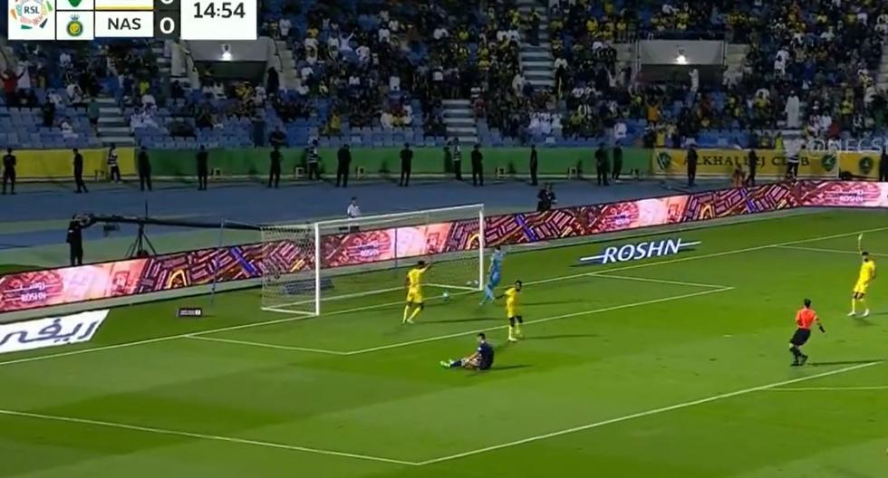 Estaba adelantado: Cristiano Ronaldo marcó golazo en Al Nassr vs. Al Khaleej, pero fue anulado | VIDEOR VIRAL