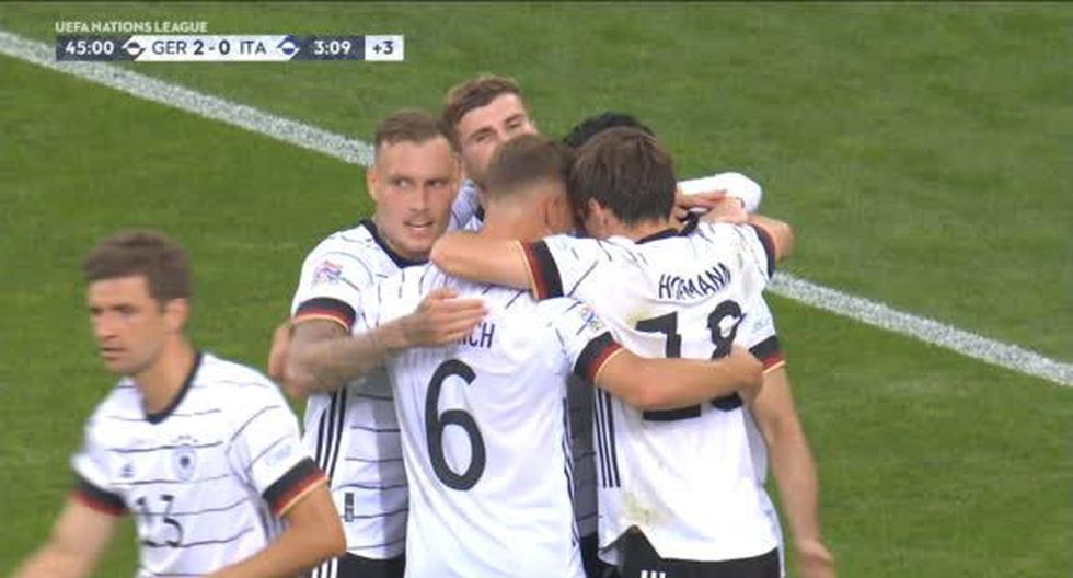 Gol de Gündogan para Alemania: anotó el 2-0 sobre Italia en la UEFA Nations League 