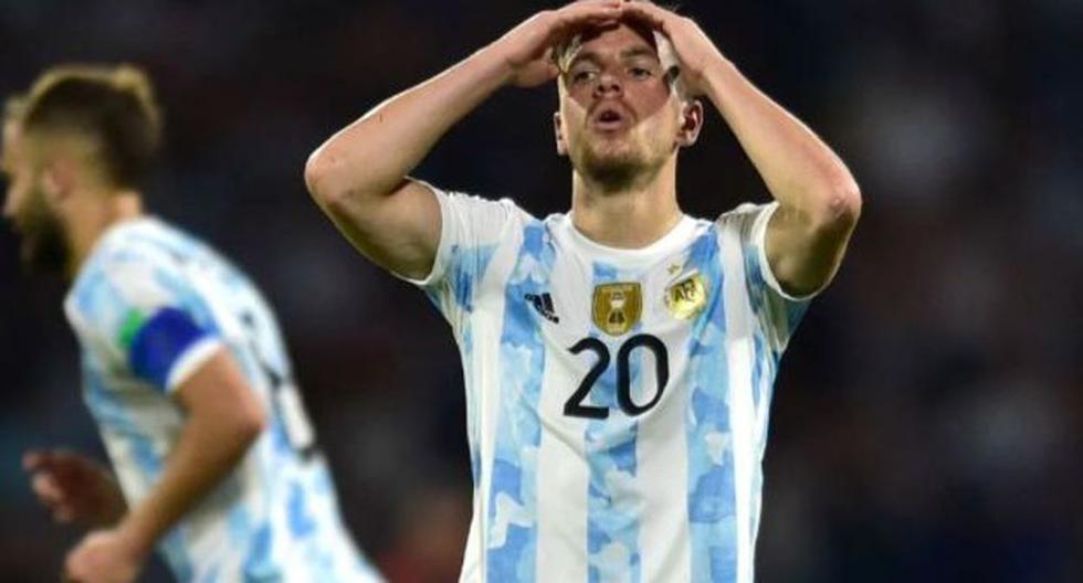 Lo Celso's lament: the midfielder broke his silence after being left out of Qatar 2022 with Argentina.