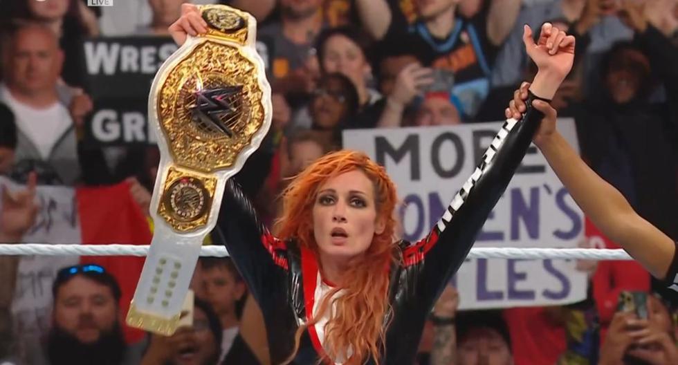 WWE Raw: Becky Lynch gana el Battle Royal y obtiene título de Women’s World Championship