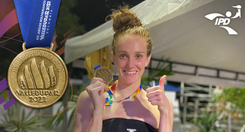 Mckenna Victoria De Bever gana medalla de oro en los Juegos Bolivarianos 2022