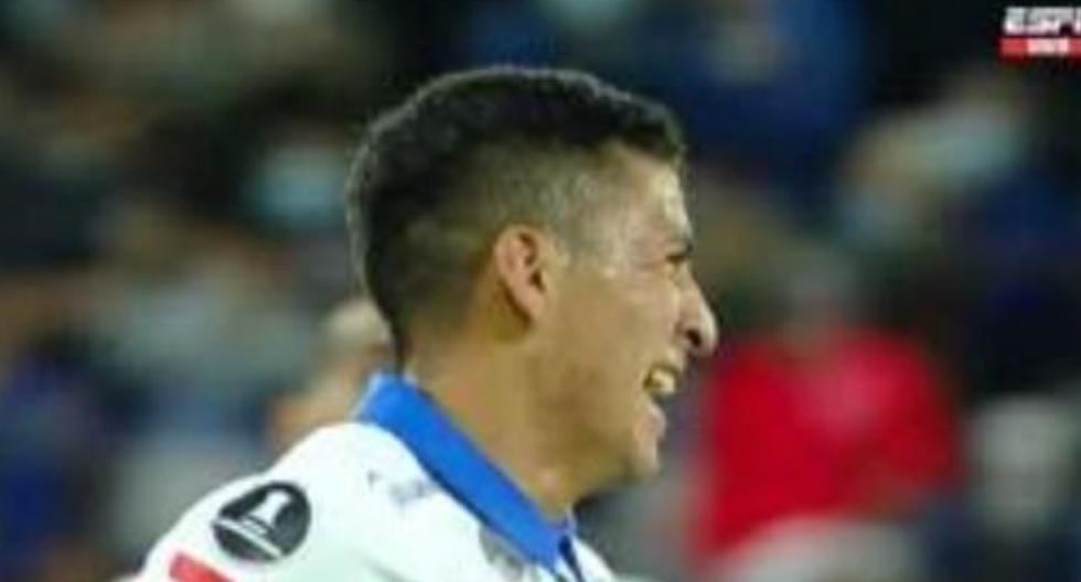 Marcelino Núñez scored the 1-0 for U. Católica vs. Sporting Cristal in the Copa Libertadores.