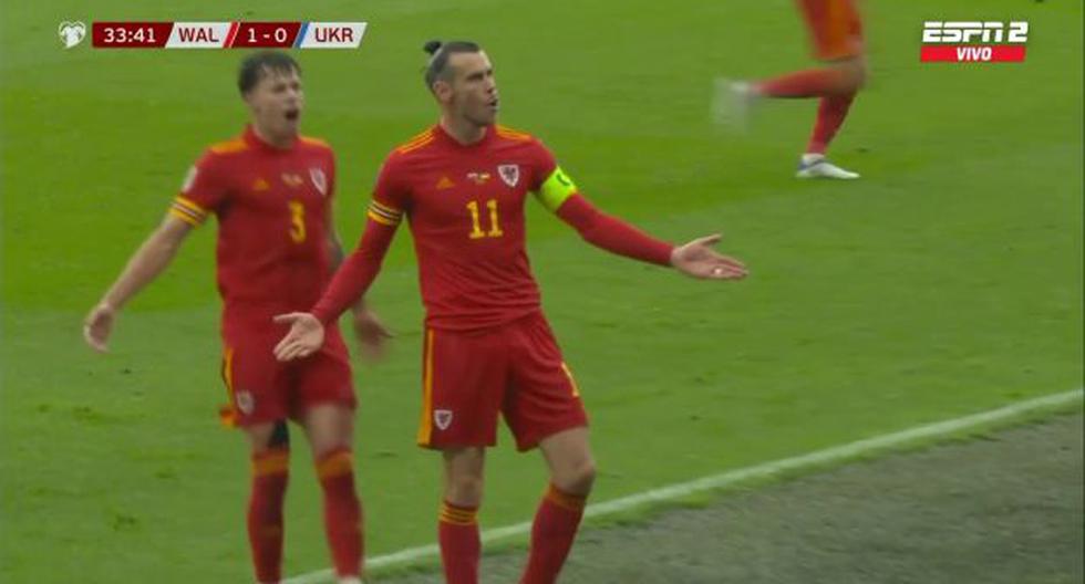 Con ayuda: Bale lanzó tiro libre y Yarmolenko hizo un autogol en el Ucrania vs. Gales por el pase a Qatar 2022 