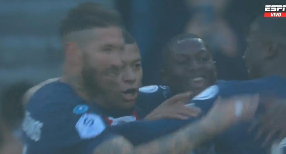 Mbappé abrió el marcador en el Parque de los Príncipes: el francés anotó el 1-0 del PSG vs. Auxerre 