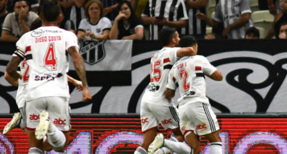 Siguen en carrera: Sao Paulo venció 4-3 a Ceará por penales y accedió a semifinales de la Sudamericana