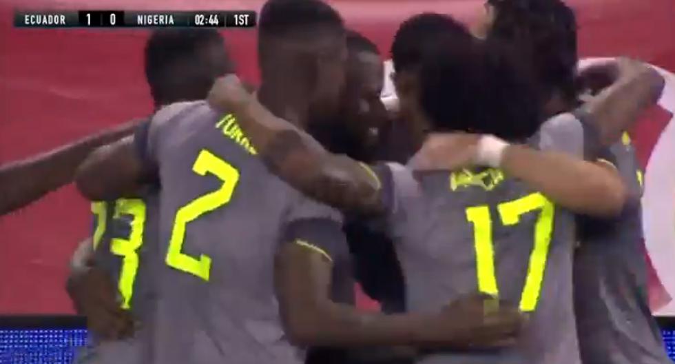En solo tres minutos: Pervis Estupiñán anotó el 1-0 en favor de Ecuador vs. Nigeria 