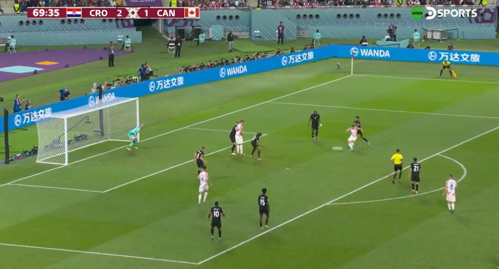 Gol de Andrej Kramaric para Croacia: sentencia el 3-1 sobre Canadá en el Mundial 