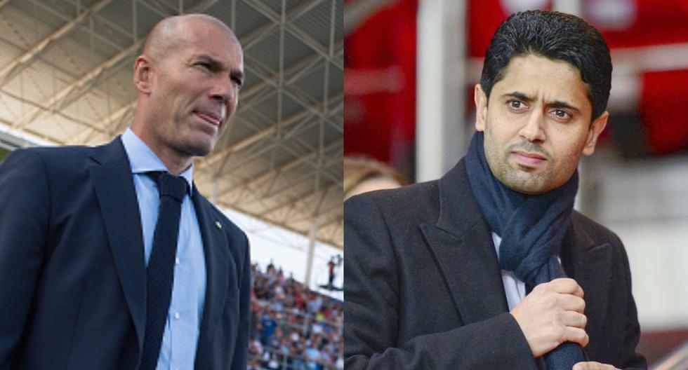 Al Khelaifi sobre la posibilidad de que Zidane sea nuevo entrenador del PSG: “Nunca he hablado con él”