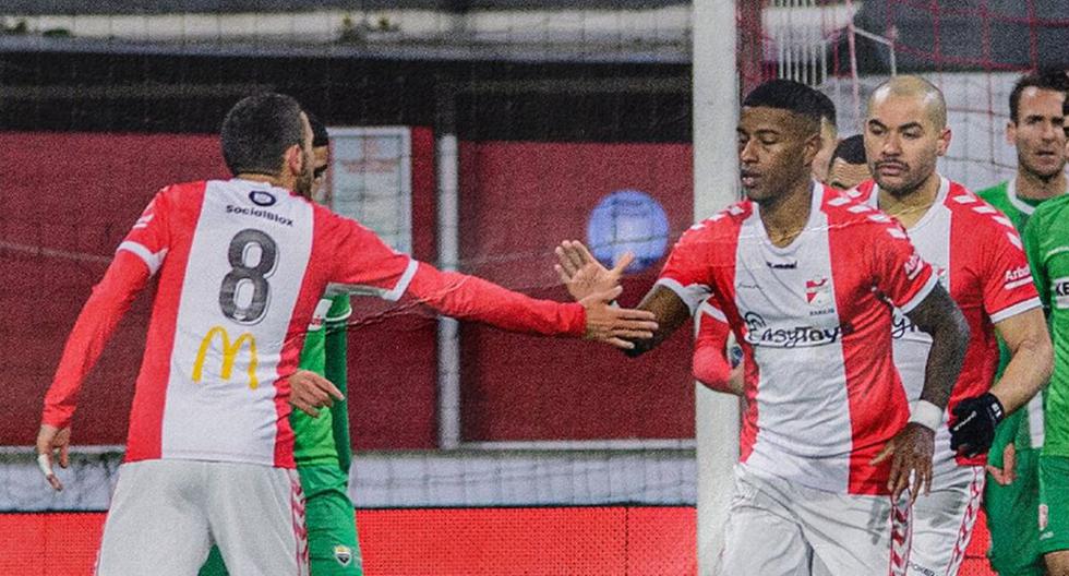 Miguel Araujo marcó un gol en la victoria de FC Emmen en la Segunda de Holanda