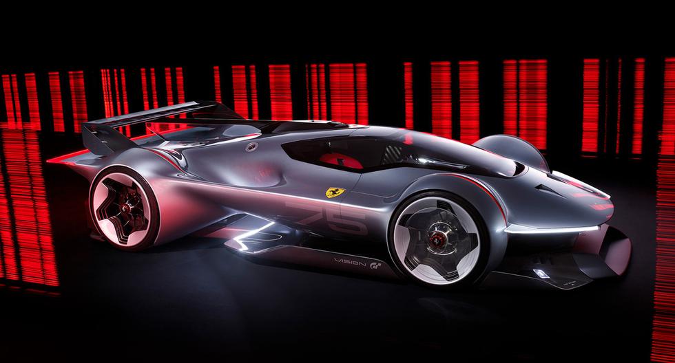 Ferrari Vision, the first supercar with more than 1,000 HP designed specifically for a game.