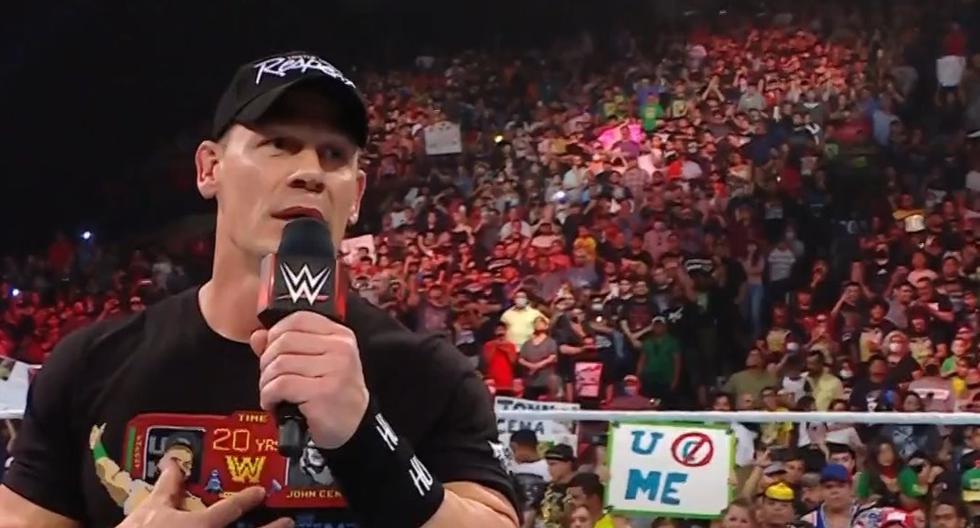 El emotivo discurso de John Cena por sus 20 años en la WWE: “Gracias, siempre quise decirlo”