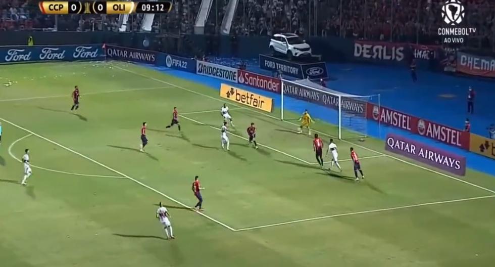 Gol de Olimpia: Cardozo anotó el 1-0 ante Cerro Porteño en la Libertadores 