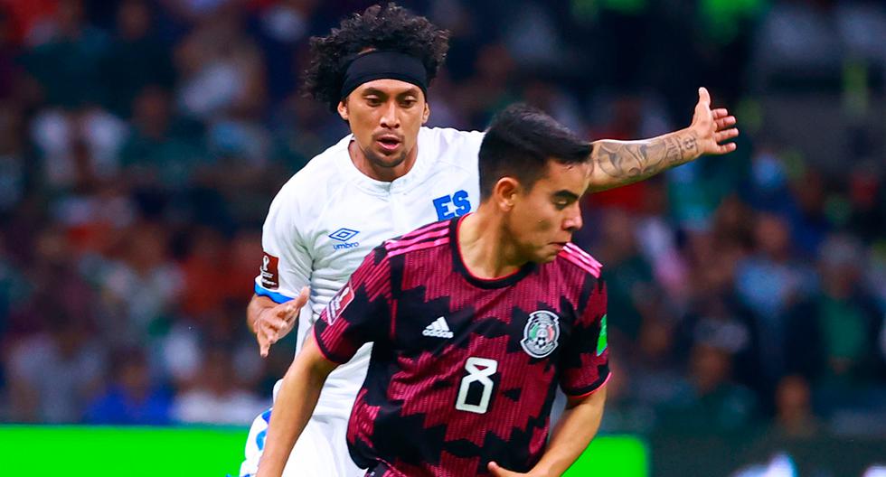 Mexico - El Salvador: goals and match summary for Qatar 2022 qualifiers.