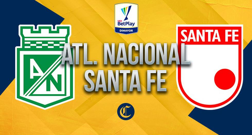 Nacional vs. Santa Fe EN VIVO: transmisión por la Liga BetPlay