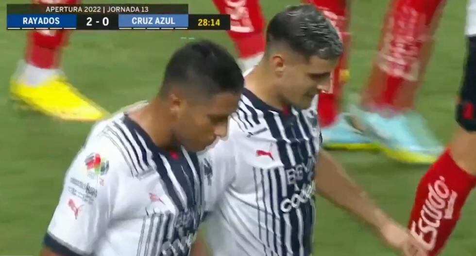 Jesús Gallardo y Luis Romo colocaron el 2-0 de Monterrey vs. Cruz Azul en el primer tiempo 