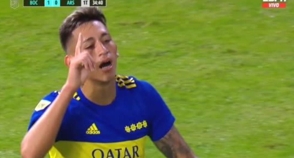 Luis Vásquez marcó un golazo para el 1-0 de Boca Juniors sobre Arsenal 
