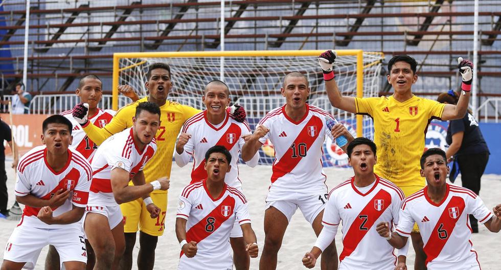 Perú va por el pase a semifinales del Sudamericano de Fútbol Playa ante Colombia