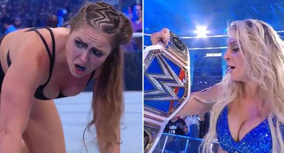 Charlotte Flair derrotó a Ronda Rousey y retiene su campeonato en WrestleMania 38 