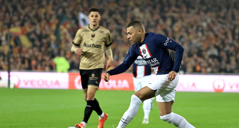 PSG no pudo ante Lens: perdió 3-1 con Mbappé por Ligue 1