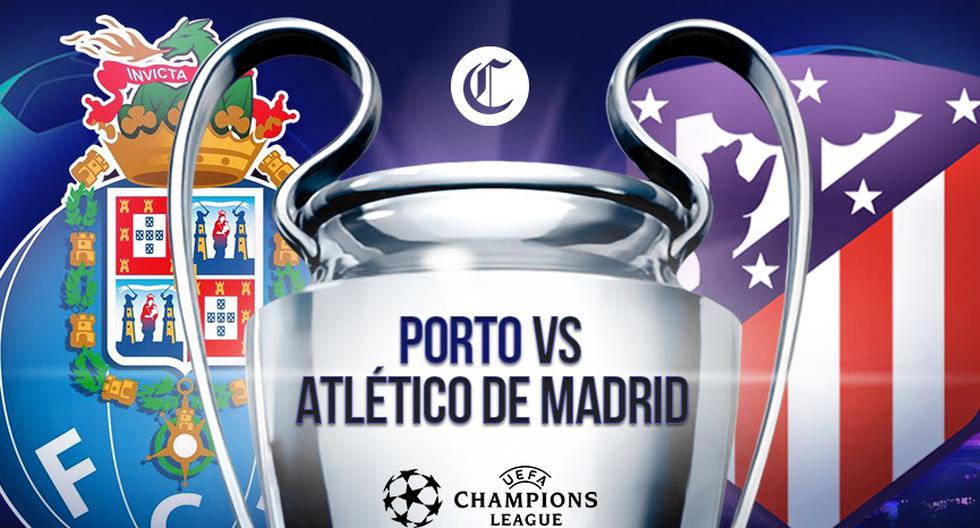 Atlético de Madrid vs. Porto en vivo HOY: a qué hora juegan y dónde verlo por Champions