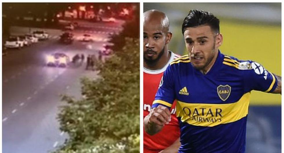 Eduardo Salvio fue denunciado por su expareja: jugador de Boca fue acusado de atropellarla 