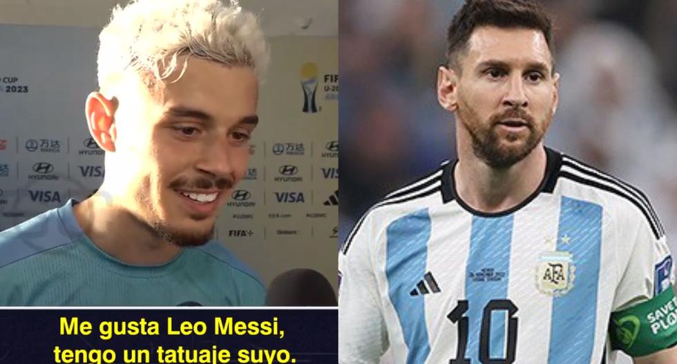 “Es mi ídolo, lo amo”: jugador israelí luce con orgullo su tatuaje de Messi 