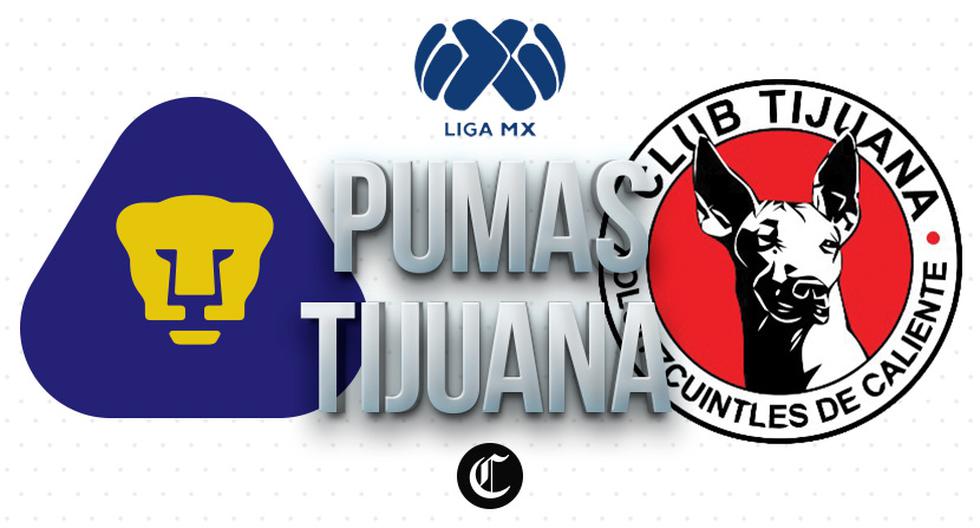 Pumas y Tijuana empataron 1-1 por el Apertura 2022 de la Liga MX | RESUMEN Y GOLES