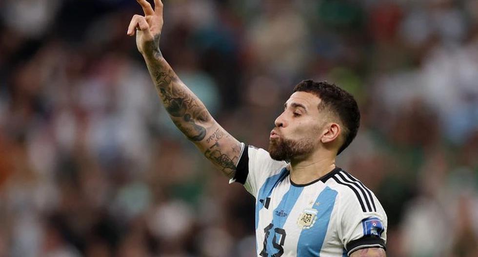 Golazo de Otamendi: volea y 1-0 para Argentina vs Paraguay 