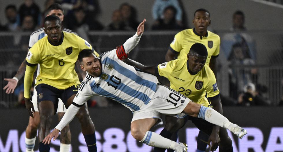 El Canal del Fútbol en vivo: Ecuador vs. Argentina por partido amistoso FIFA