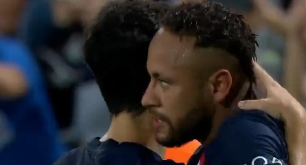Neymar anotó un golazo para el 2-0 de PSG sobre Nantes en la Supercopa de Francia 
