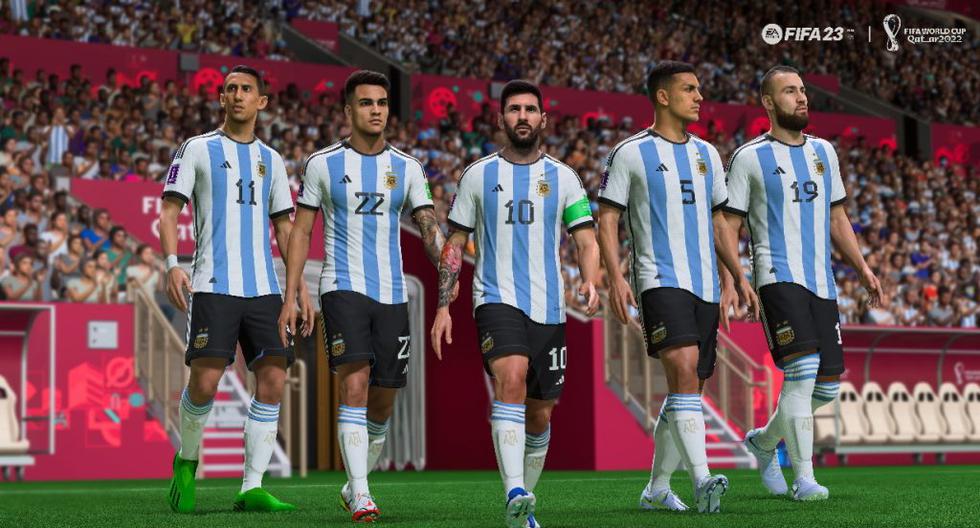 Qatar 2022: Argentina será el país que alce la Copa del Mundo según una simulación realizada por EA Sports y FIFA 23