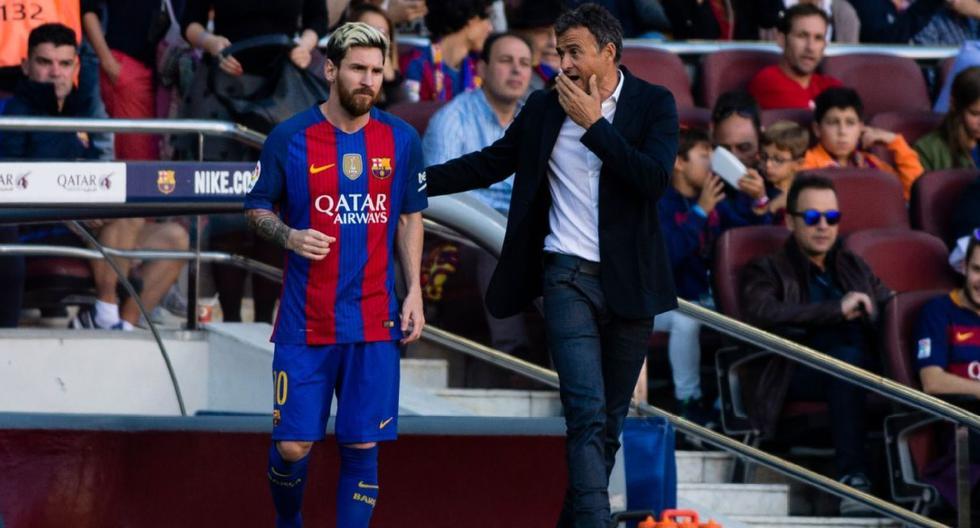 Messi confirmó una discusión con Luis Enrique en Barcelona: “Nos duró un tiempito”