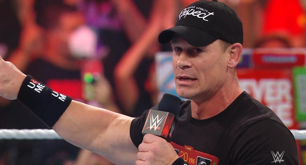 John Cena aprovechó la celebración por sus 20 años en la WWE para revelar que volverá a luchar