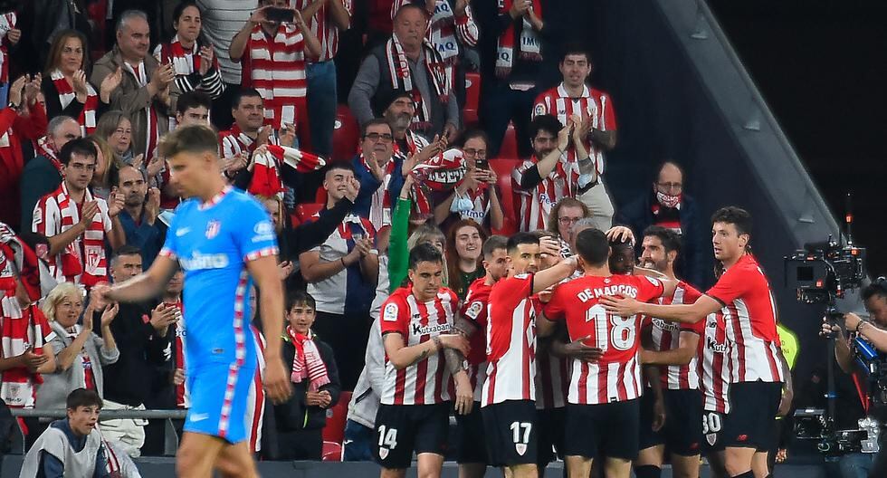 Atlético Madrid 0-2 Athletic Club: resumen y goles del partido por LaLiga 