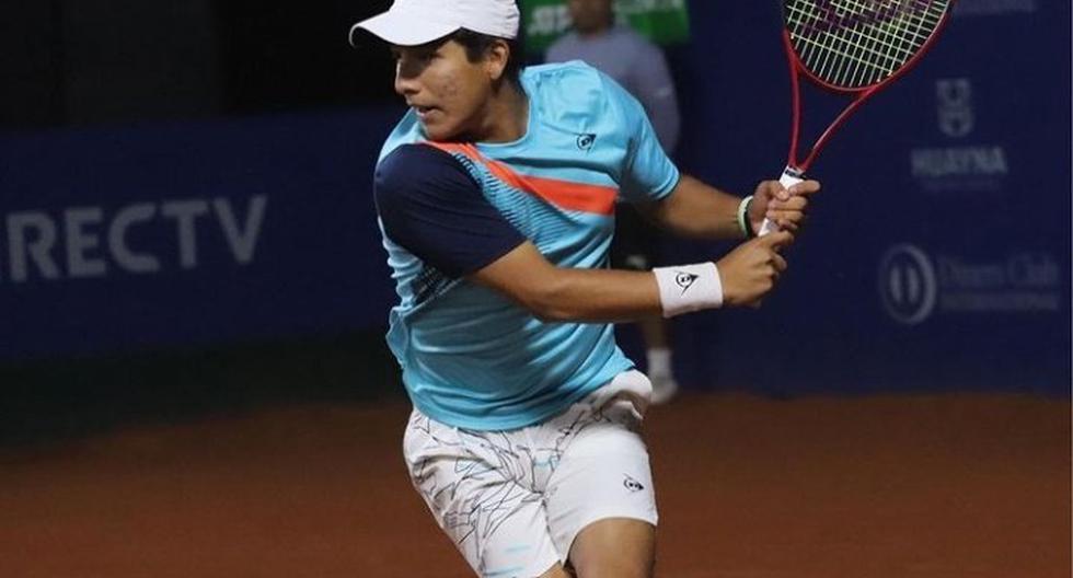 Tras un duro partido: el peruano Gonzalo Bueno cayó derrotado en semifinales del Open de Lima