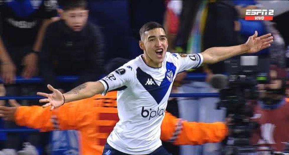 Gol de Julián Fernández para el 3-2 de Vélez y triunfo sobre Talleres 