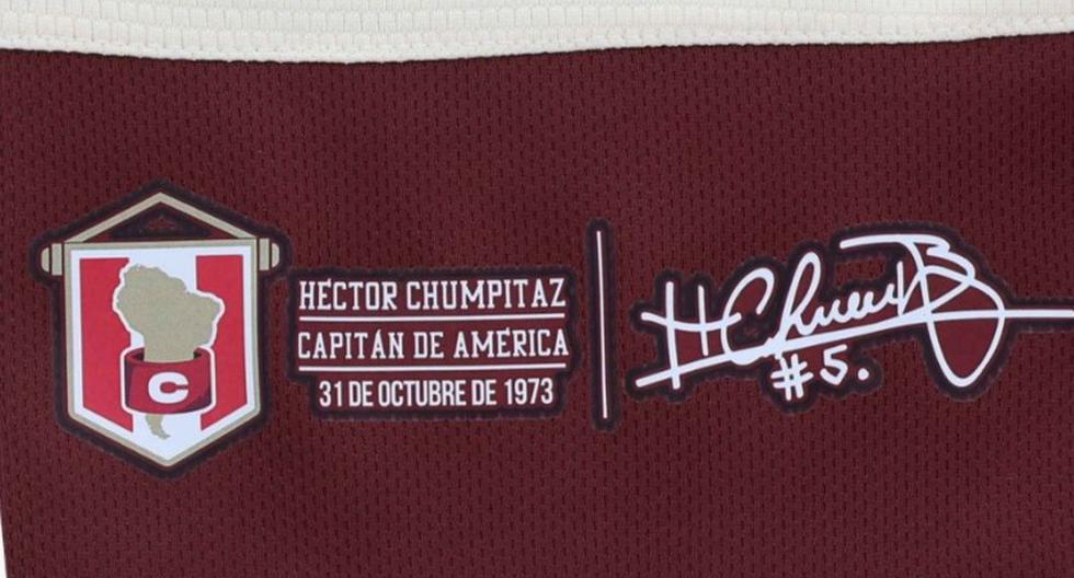 Universitario presentó de forma oficial la nueva camiseta del 2022 en honor a Héctor Chumpitaz 