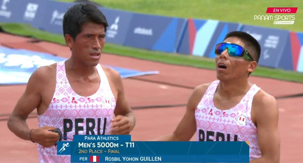 Rosbil Guillén consigue medalla de plata en 5000 metros por Juegos Parapanamericanos Santiago 2023