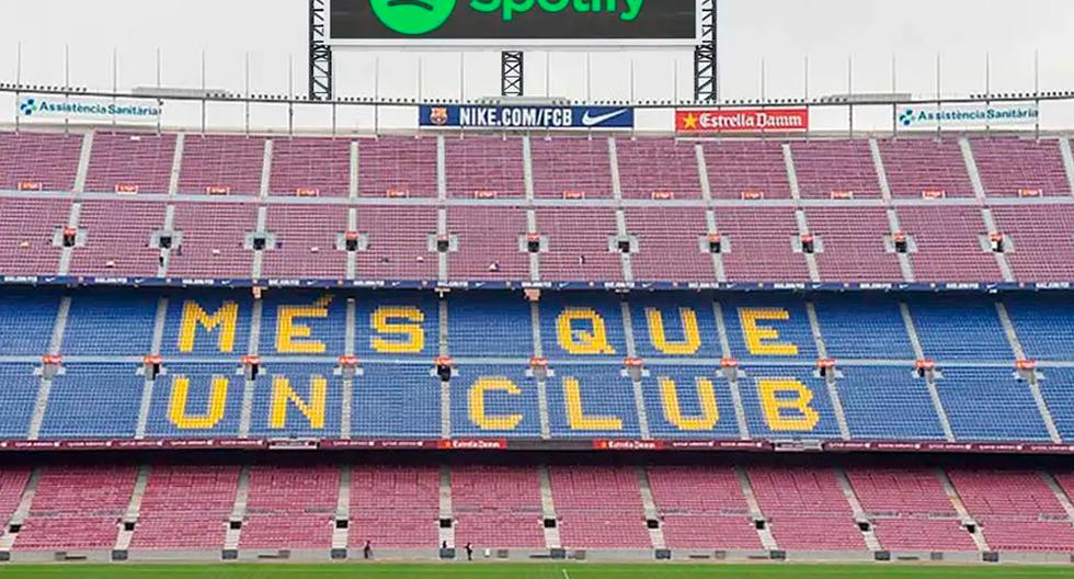 Barcelona remodela césped del Spotify Camp Nou con miras a la nueva temporada de la LaLiga