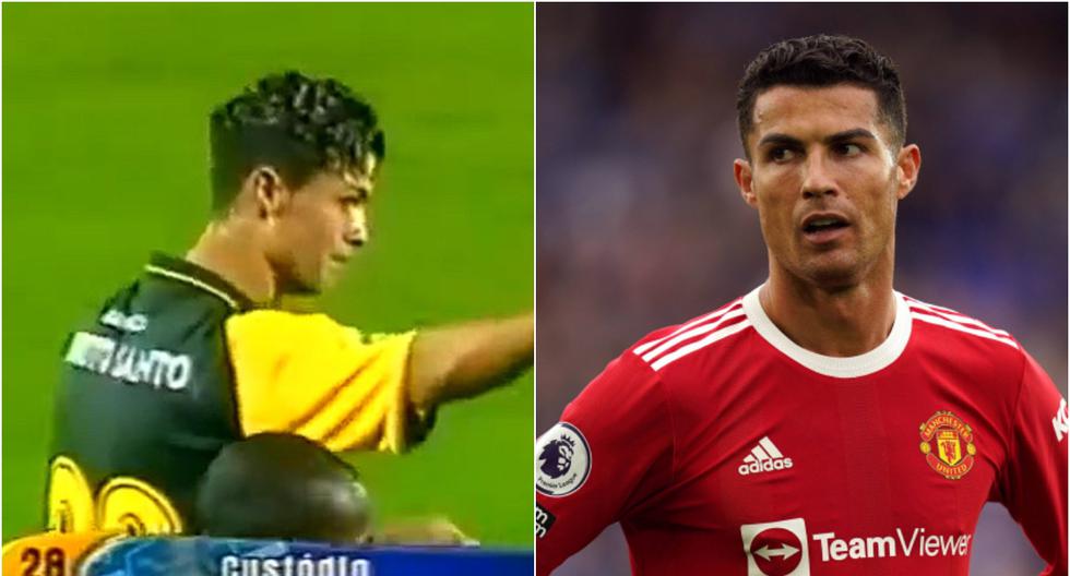No sabían su nombre: el curioso video de Cristiano Ronaldo anotando su primer gol