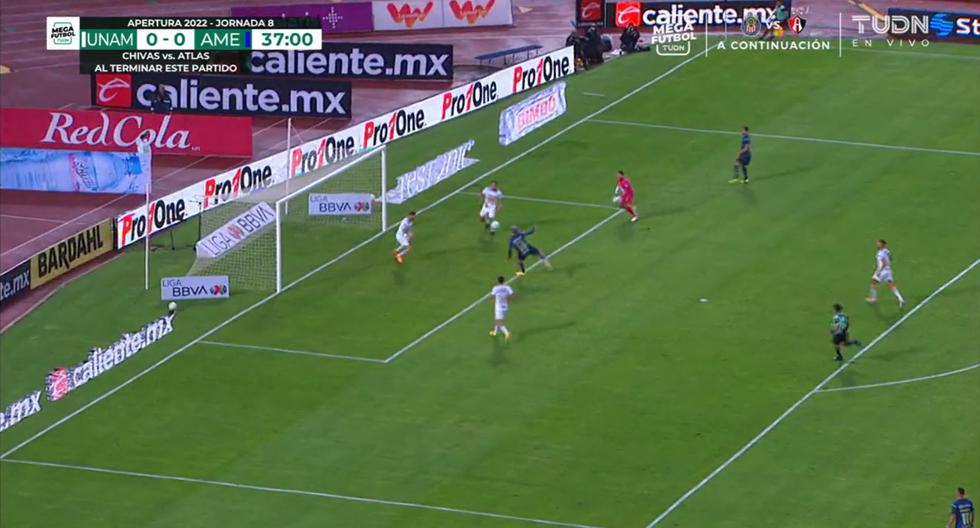 Gol de Diego Valdés en América: anotó el 1-0 sobre Pumas en Liga MX 