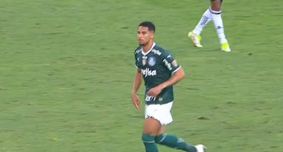 Murilo anotó el descuento de Palmeiras ante Atlético Mineiro 
