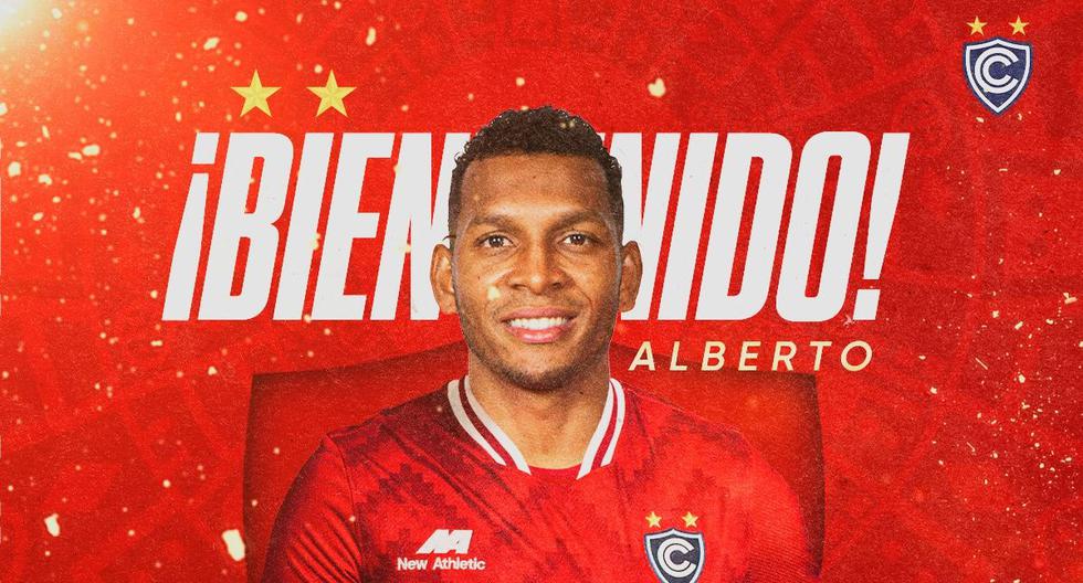 Cienciano anunció a Alberto Quintero como su refuerzo para la temporada 2023
