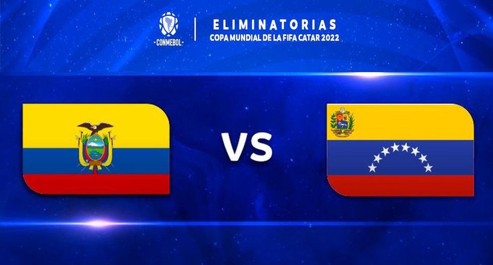 Ecuador vs. Venezuela EN VIVO: minuto a minuto y canales para ver en directo el partido de las Eliminatorias