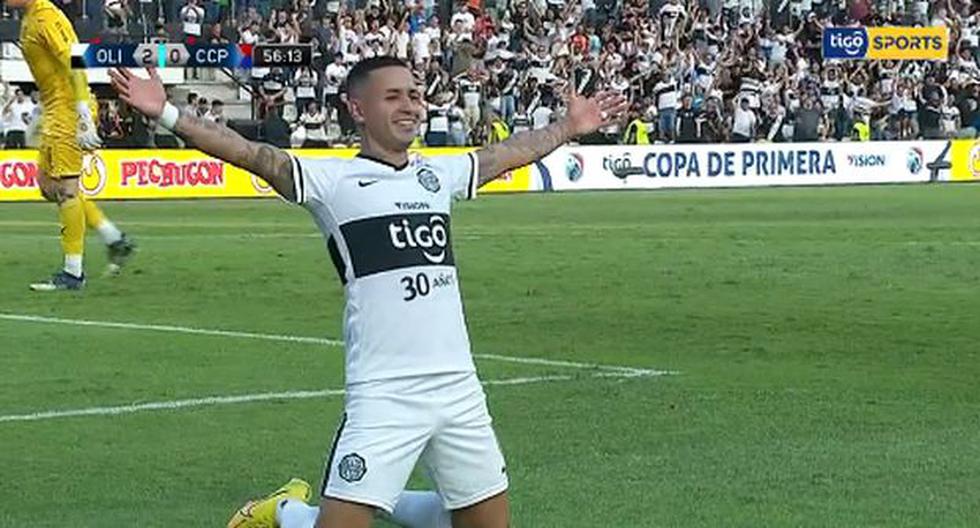 Mano a mano y gol: Derlis González estira la diferencia para Olimpia en el clásico ante Cerro Porteño 