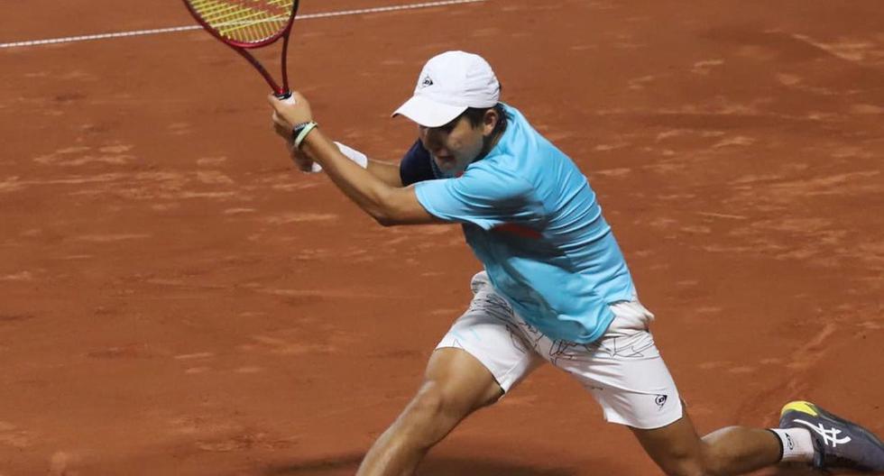 Gonzalo Bueno terminó su participación en el Open de Lima: el tenista peruano cayó en semifinales